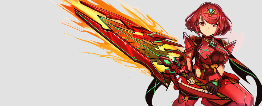 pyra (xenoblade chronicles and 1 more) drawn by tarbo_(exxxpiation)