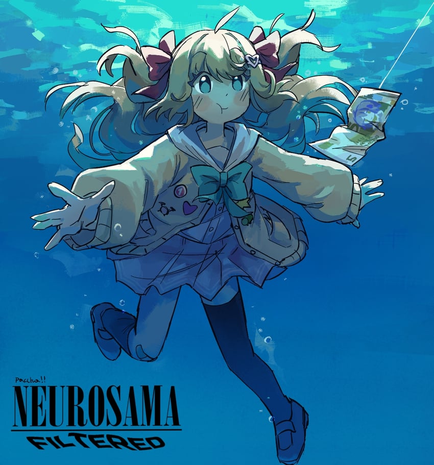 neuro-sama (vedal ai and 3 more) drawn by pasharuu