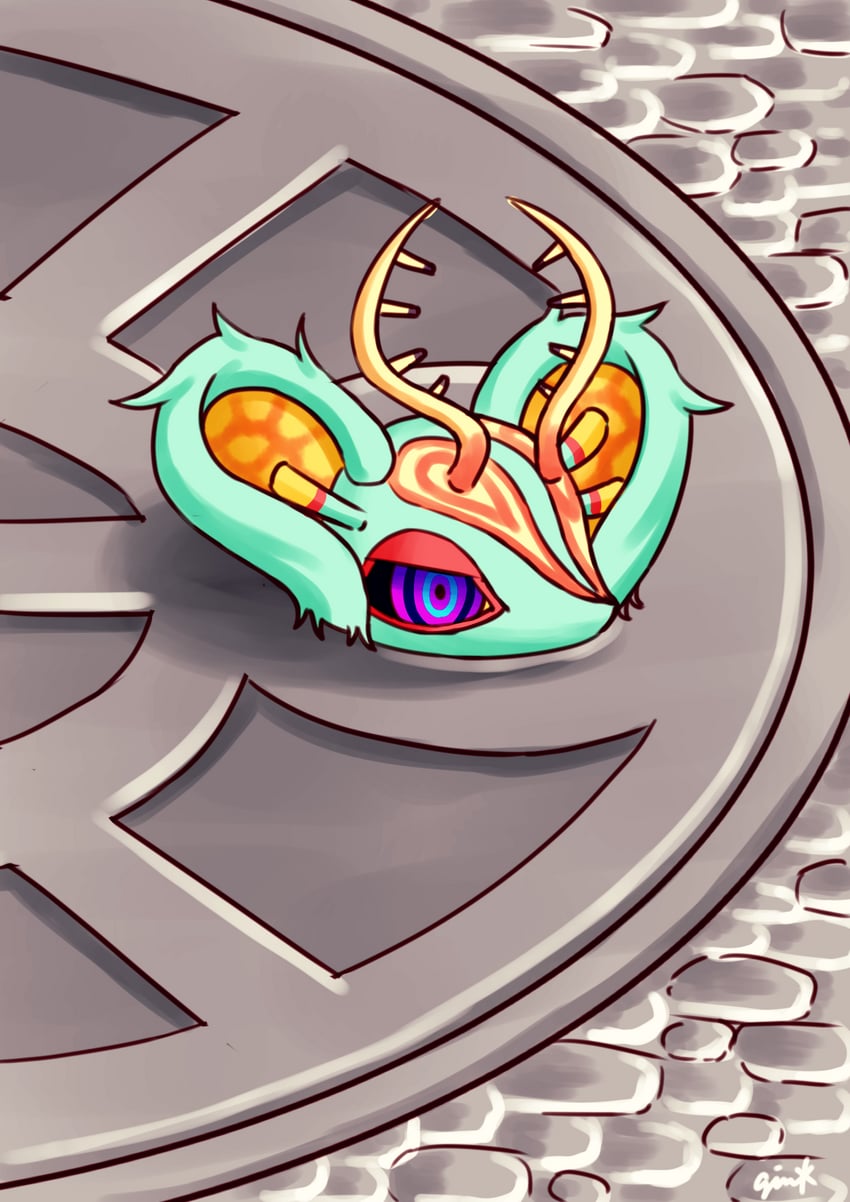 fecto elfilis (kirby and 1 more) drawn by kuromura_jin