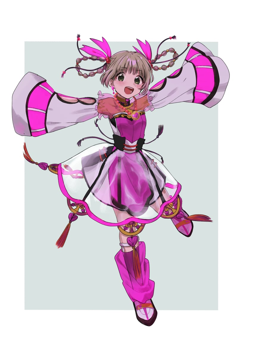 yokoyama chika (idolmaster and 1 more) drawn by toya_0321