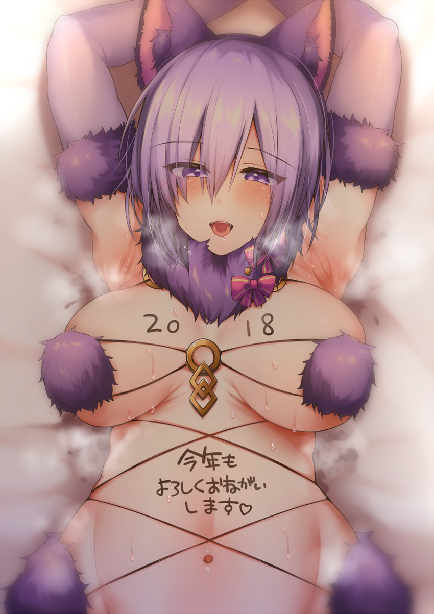 mash kyrielight (fate and 1 more) drawn by kaenuco