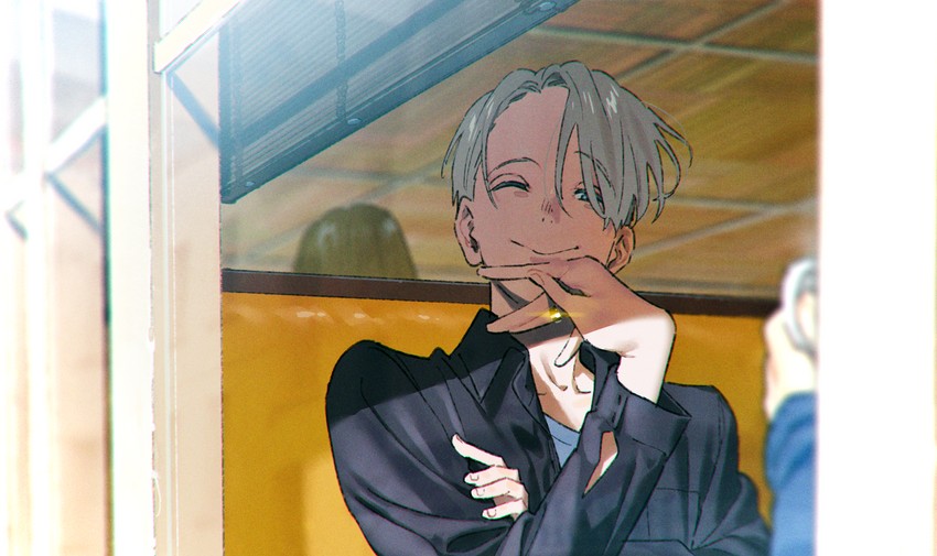 viktor nikiforov (yuri!!! on ice) drawn by hana_(dqkmb362)