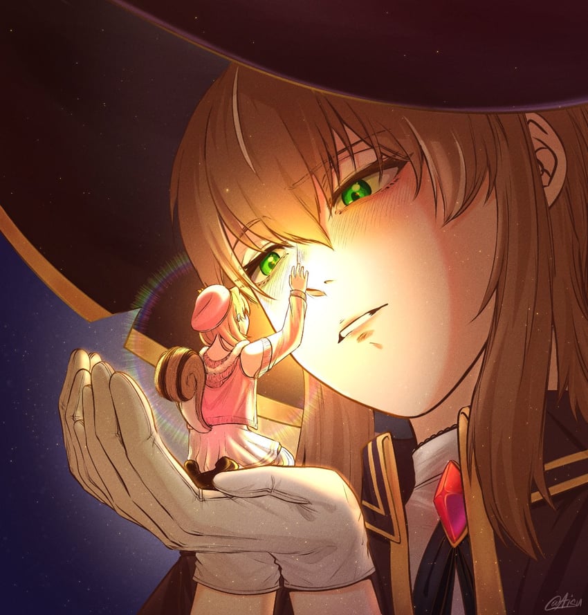 ayunda risu (hololive and 1 more) drawn by ices_i639