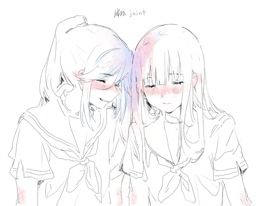 yoroizuka mizore and kasaki nozomi (hibike! euphonium and 1 more) drawn by suiso_(owp)