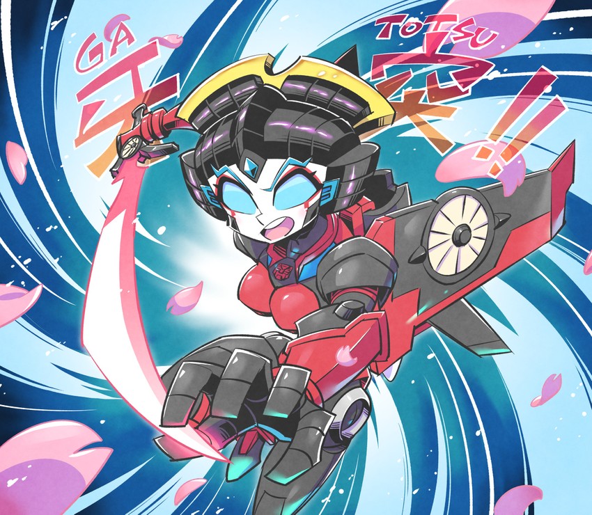 windblade (transformers and 1 more) drawn by sunafuki_tabito