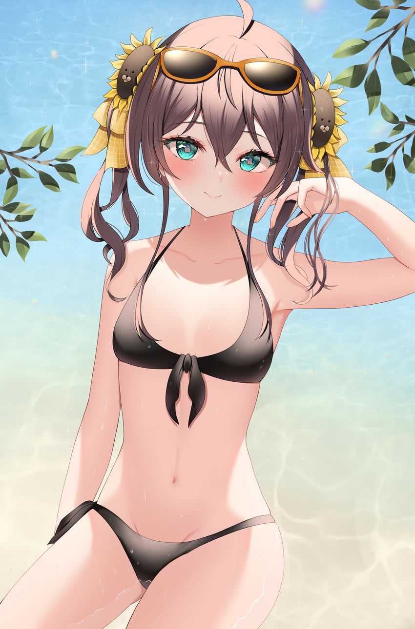 natsuiro matsuri and ebi frion (hololive) drawn by sayo_shigure_(sayosigure)