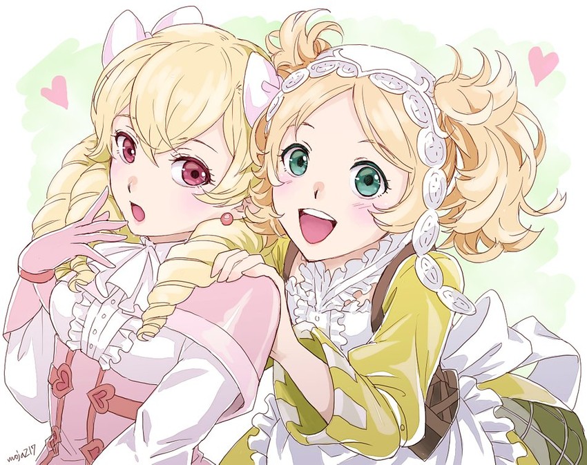 lissa and maribelle (fire emblem and 1 more) drawn by mojakkoro