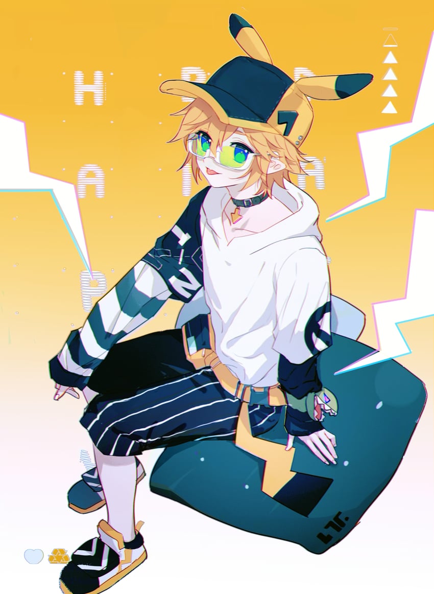 pikachu and king (pokemon and 1 more) drawn by kelme
