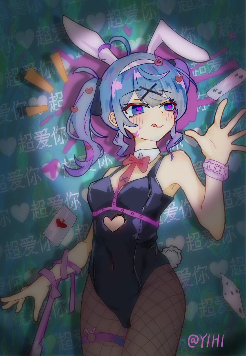 hatsune miku (vocaloid and 1 more) drawn by yihi