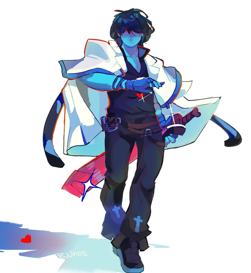 ky kiske and kris (guilty gear and 1 more) drawn by 88junos