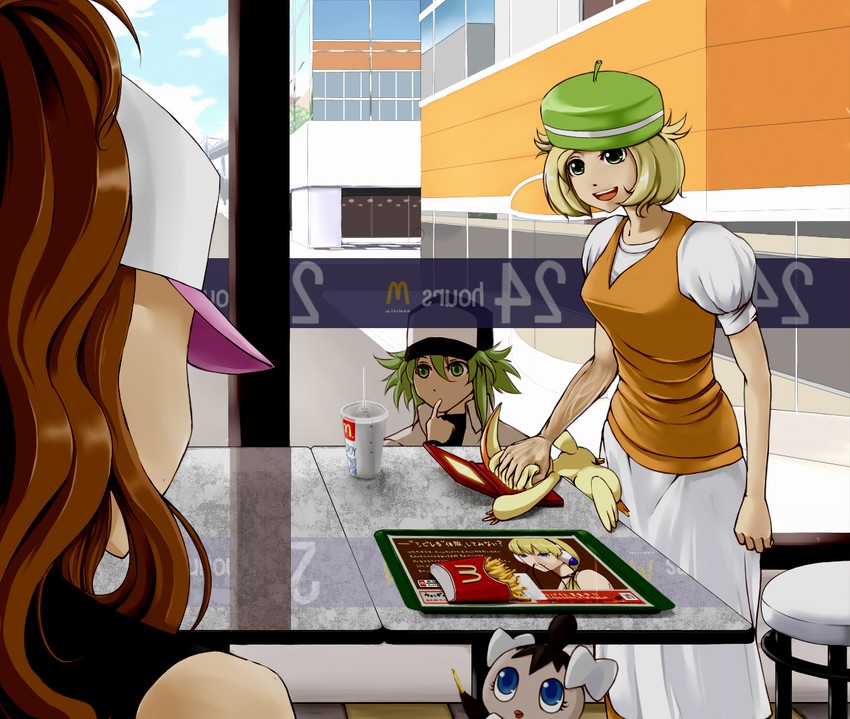 hilda, n, elesa, bianca, and victini (pokemon and 2 more) drawn by nikawa_99-do
