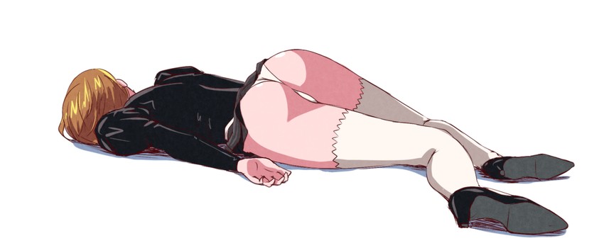 black delmo and misaki (aika and 1 more) drawn by turnip007