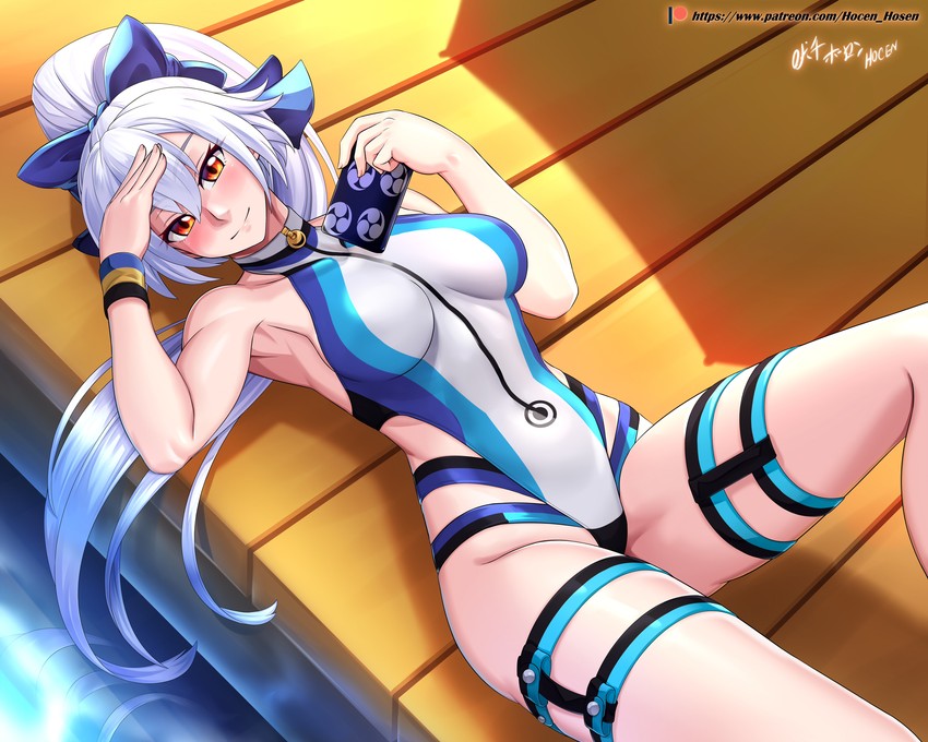 tomoe gozen (fate and 1 more) drawn by vilde_loh_hocen