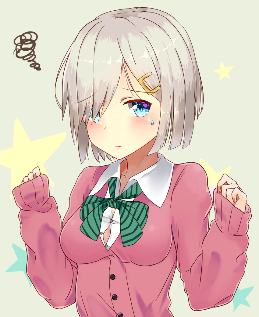 hamakaze (kantai collection) drawn by kara_(color1087)