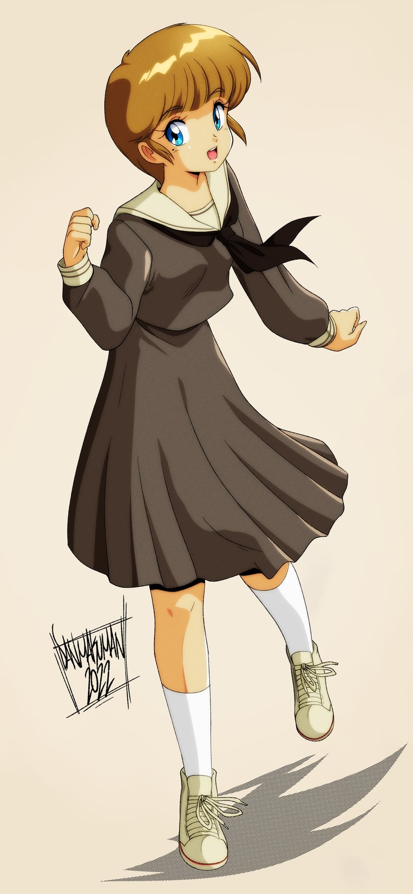hiyama hikaru (kimagure orange road) drawn by danmakuman