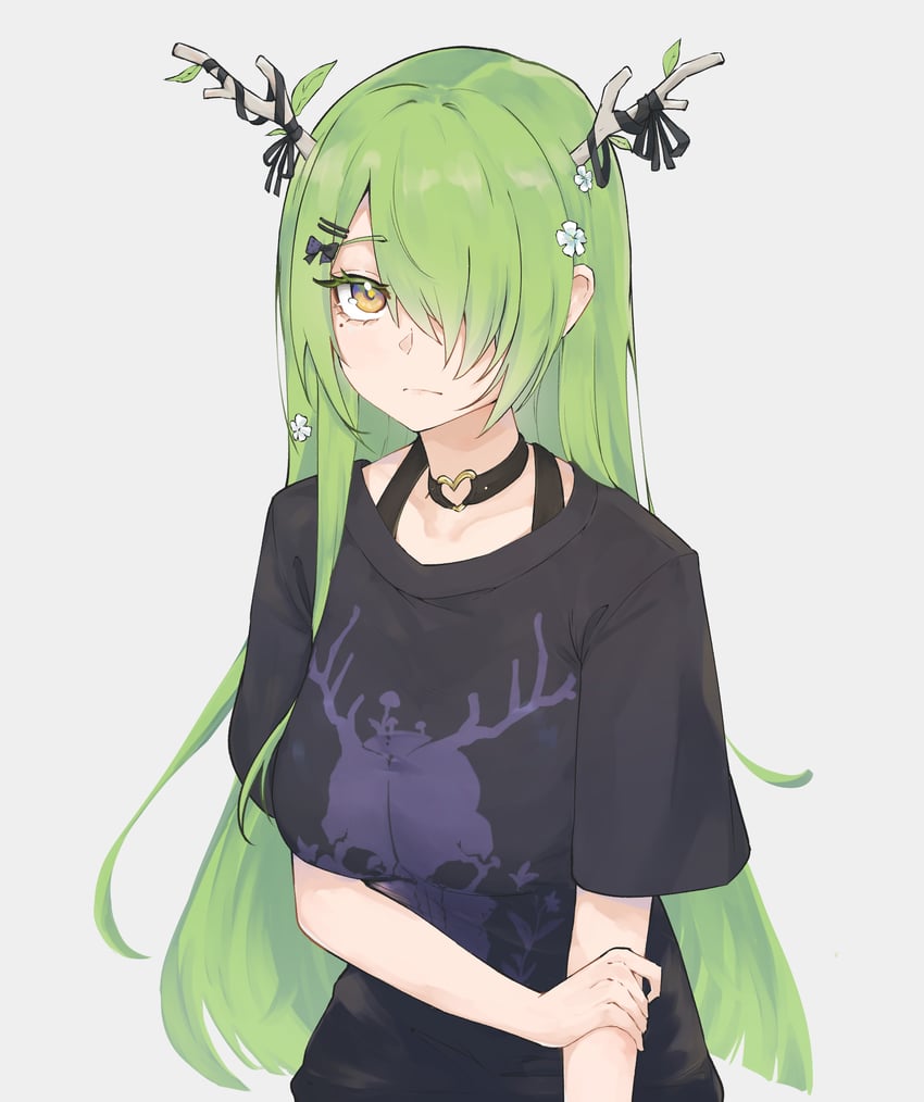 ceres fauna (hololive and 1 more) drawn by watercat322