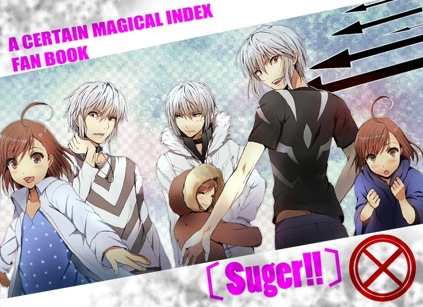 accelerator and last order (toaru majutsu no index) drawn by sakamuke