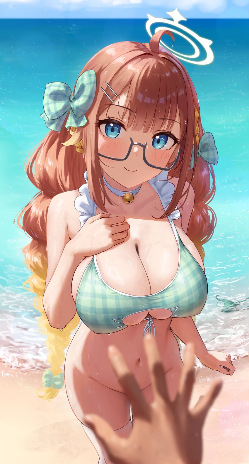 sensei and shimiko (blue archive) drawn by tansui_san_(tcjp4784)