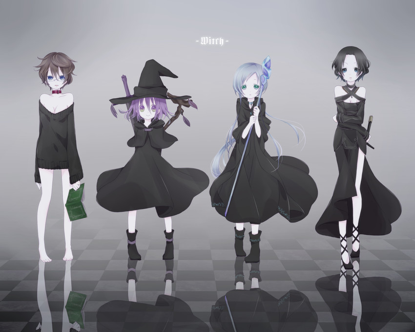 safinia, korona, betty, and tomoyo (bara no maria) drawn by meroru