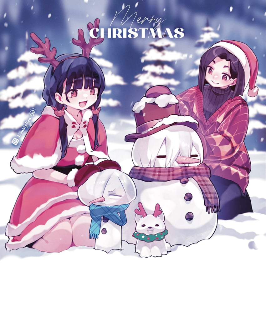 yamada anna, ichikawa kyoutarou, yamada sanae, and yamada yuuki (boku no kokoro no yabai yatsu) drawn by lianbiglian