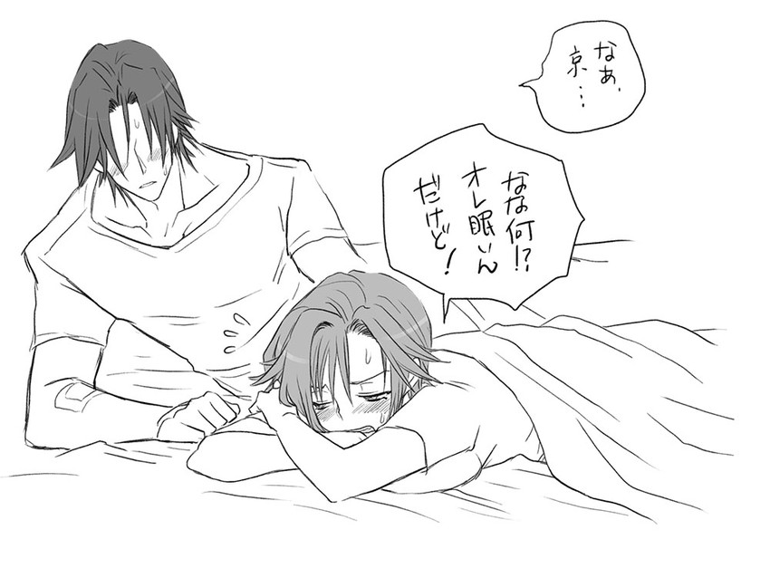 igarashi kyou and hasumi souji (seitenkango. shinyuu to) drawn by eroe