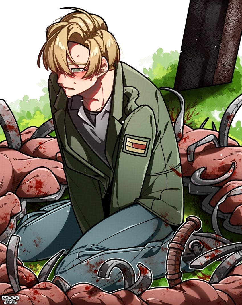 james sunderland (silent hill and 1 more) drawn by bbiiyak
