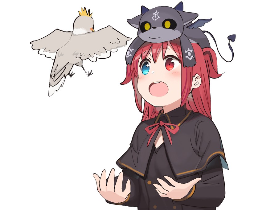 yuzuki roa and debidebi debiru (nijisanji and 1 more) drawn by kasa_list