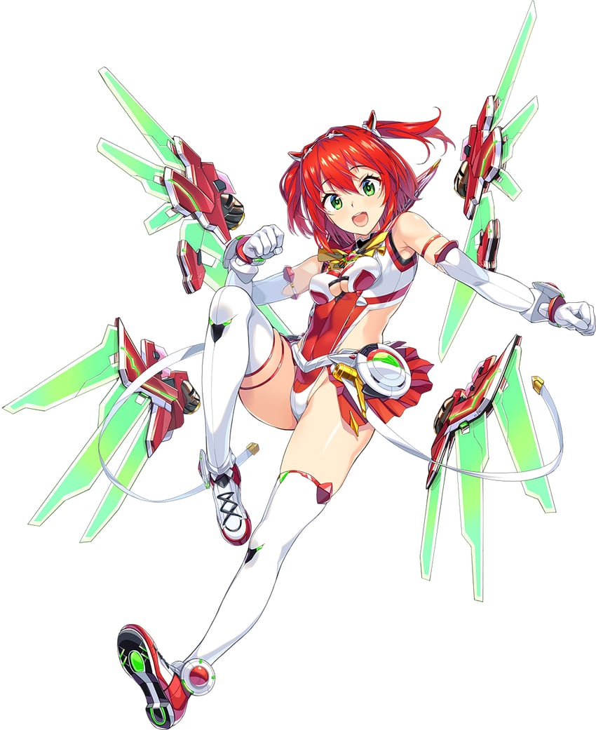 sonozaki akari and esca ruby asterize (choukou and 1 more) drawn by gin_(ginshari)