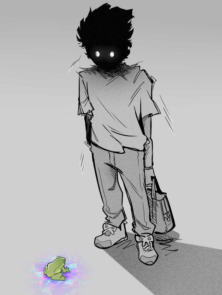 kageyama shigeo (mob psycho 100) drawn by jammymayham