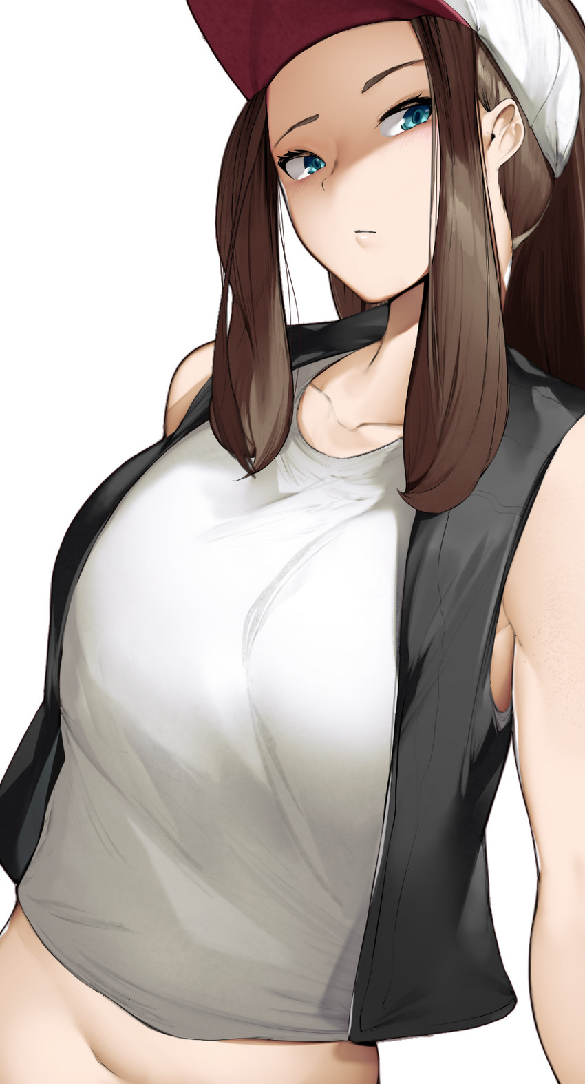 hilda (pokemon and 1 more) drawn by yuuyuu_(yuuki1771)
