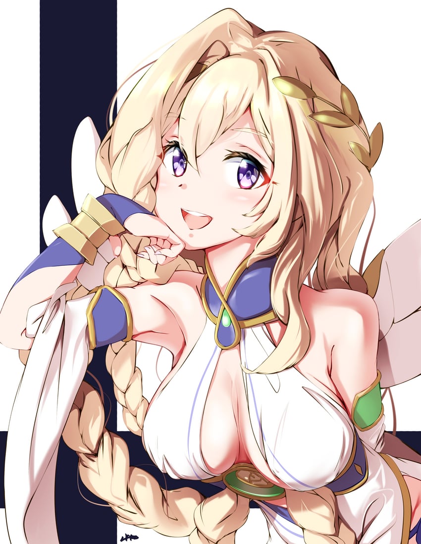 lyrael (princess connect!) drawn by feathermage