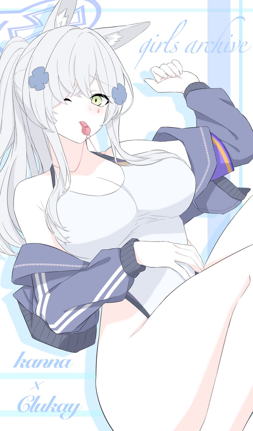 hk416 and kanna (blue archive and 1 more) drawn by uchikata_takeaki