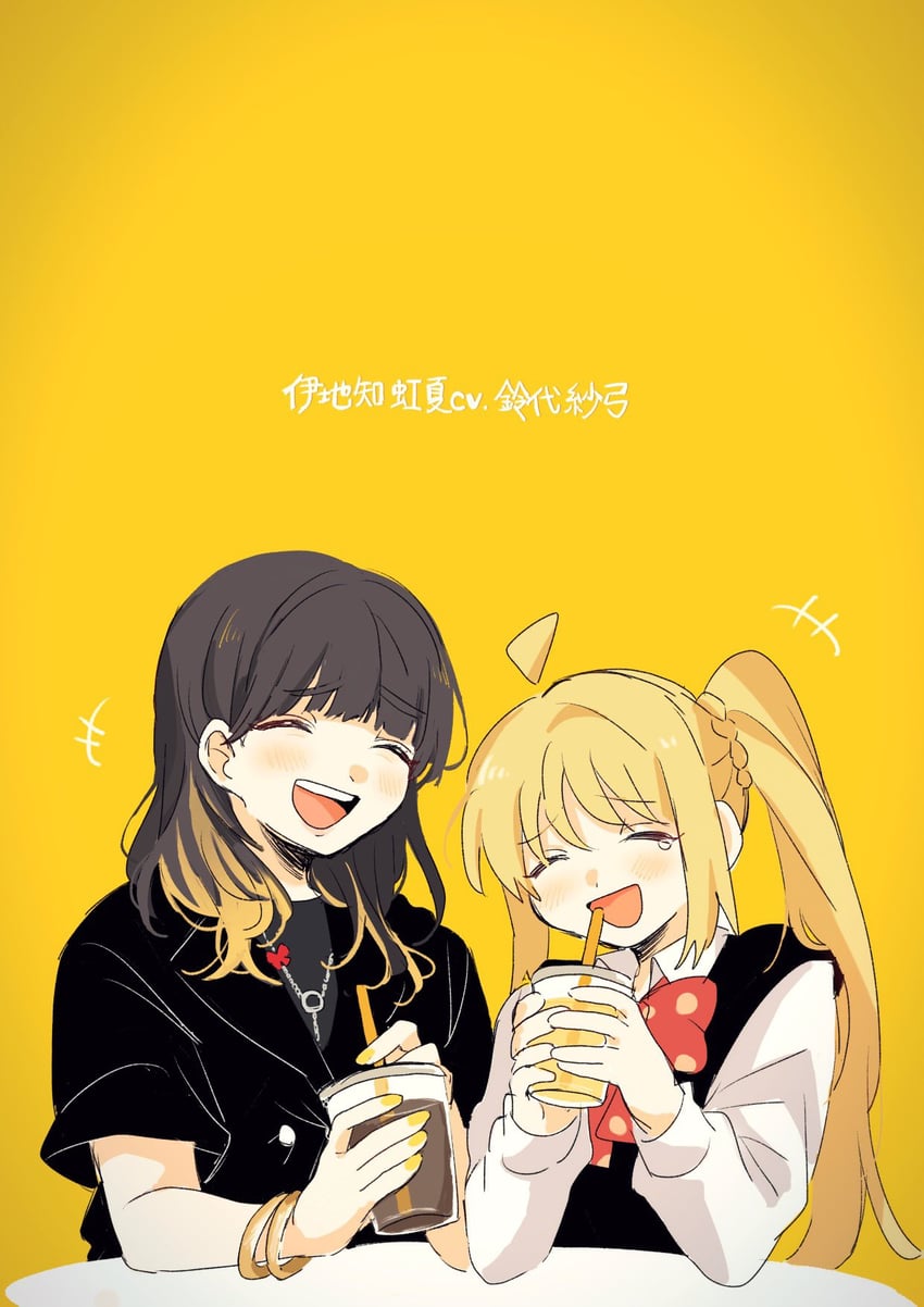 ijichi nijika and suzushiro sayumi (bocchi the rock! and 1 more) drawn by fuji_1221