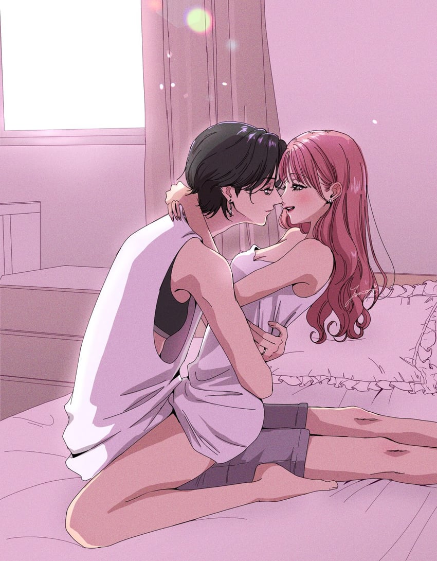 miri and aoi (original and 1 more) drawn by yanqi_momota