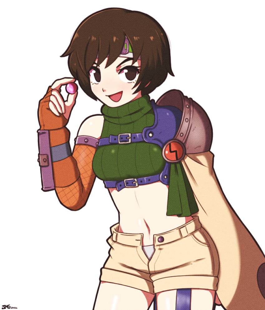 yuffie kisaragi (final fantasy and 1 more) drawn by jeff_miga