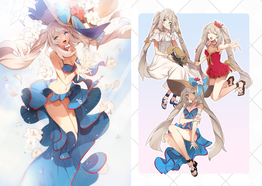 marie antoinette (fate and 1 more) drawn by no-kan