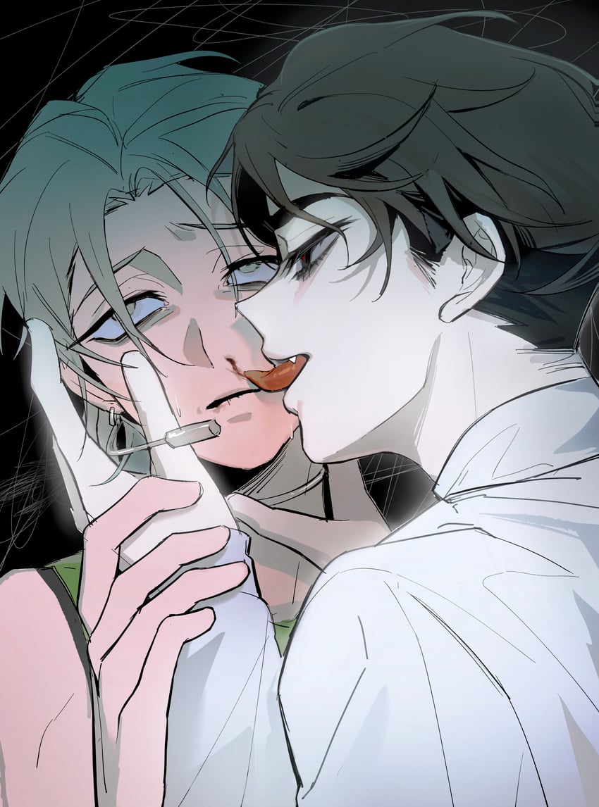 till and ivan (alien stage) drawn by eweisse