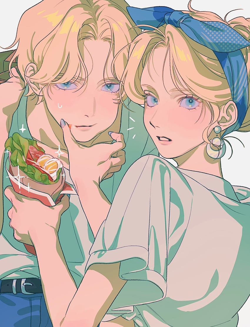 char aznable and sayla mass (gundam and 1 more) drawn by kena131