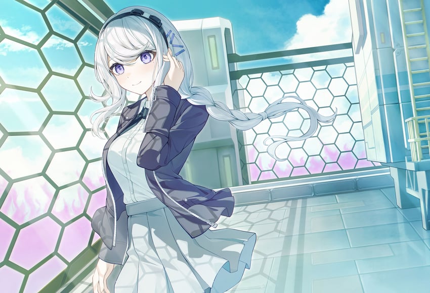 kirifuji nozomi (the hundred line -last defense academy-) drawn by aimh