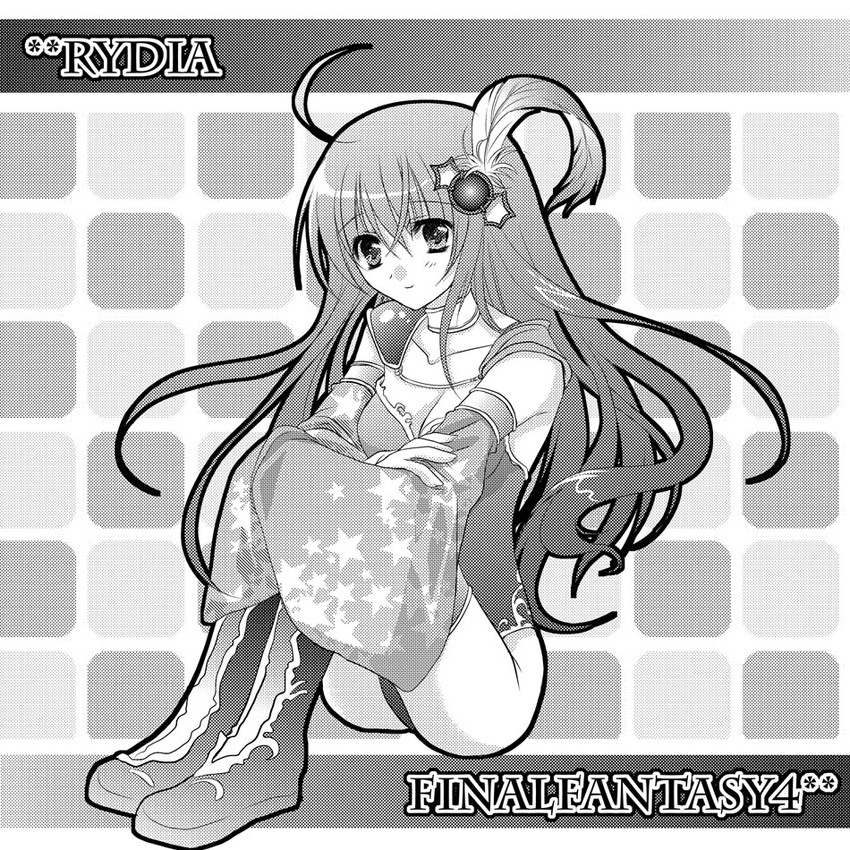 rydia (final fantasy and 1 more) drawn by yurari