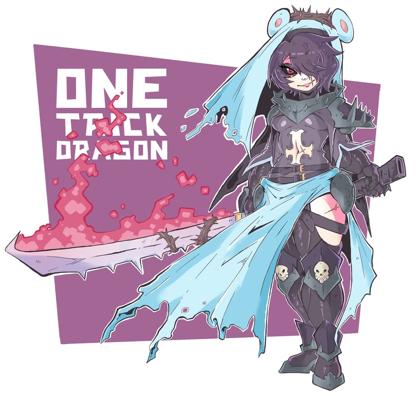 sistermon ciel (original and 1 more) drawn by onetrickdragon
