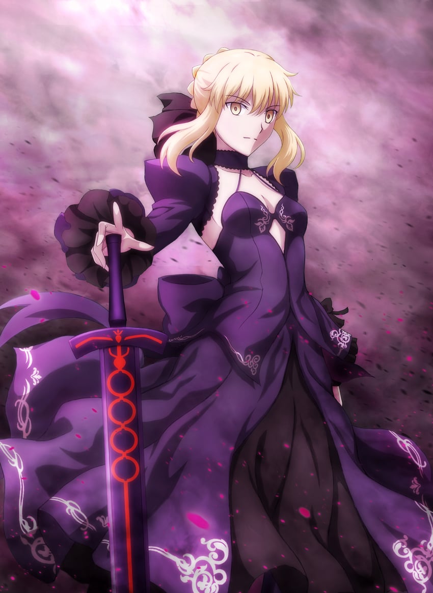 artoria pendragon and saber alter (fate and 2 more) drawn by prime_(primeb237528)