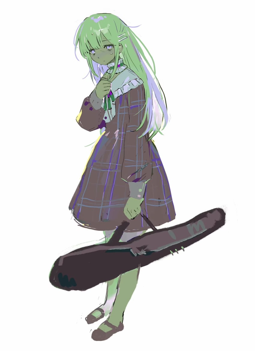 wakaba mutsumi (bang dream! and 1 more) drawn by tency88
