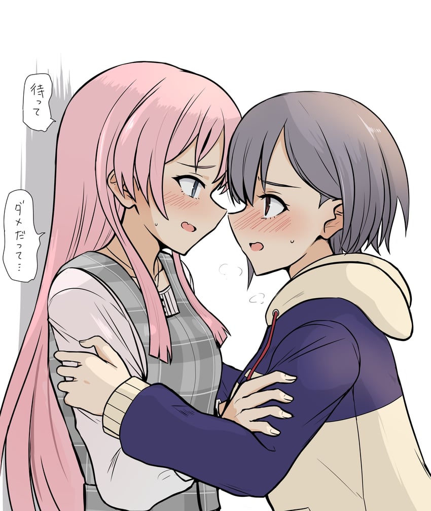 chihaya anon and takamatsu tomori (bang dream! and 1 more) drawn by asyura_kumo