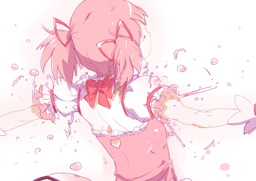 kaname madoka (mahou shoujo madoka magica) drawn by ume_(plumblossom)