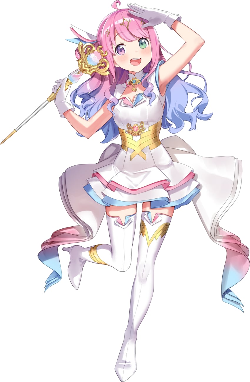 himemori luna (hololive and 1 more) drawn by yumesaki_nana