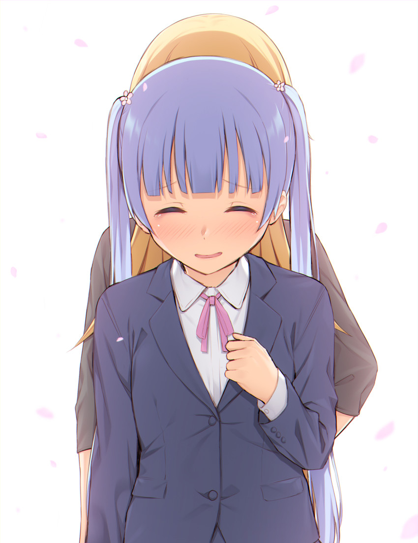 suzukaze aoba and yagami kou (new game!) drawn by mikazuchi_zeus