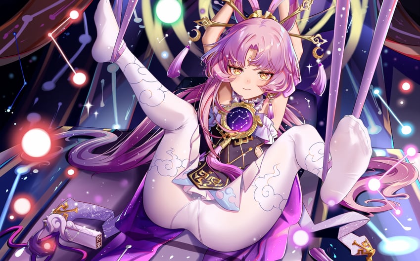 fu xuan (honkai and 1 more) drawn by 752968769