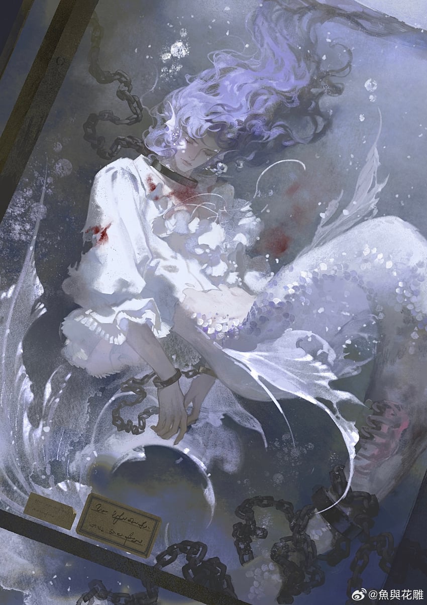rafayel (love and deepspace) drawn by yu_yu_huadiao