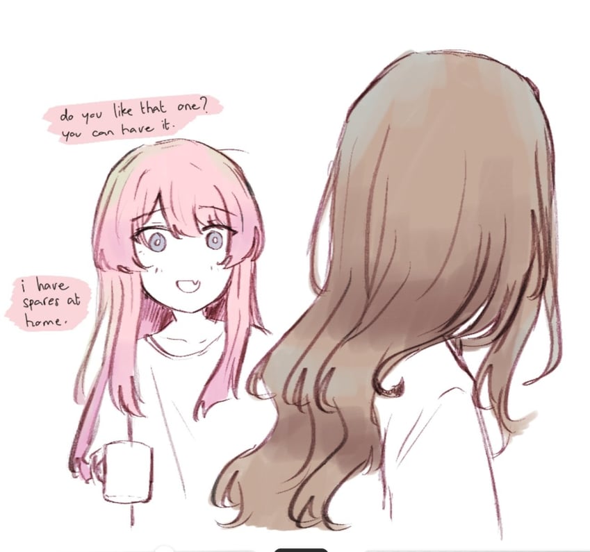 chihaya anon and nagasaki soyo (bang dream! and 1 more) drawn by niigouki